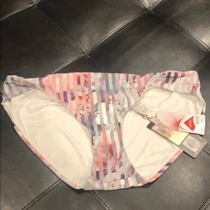 Calia Women’s Knot Side Bottom Luster Stripe Sz L